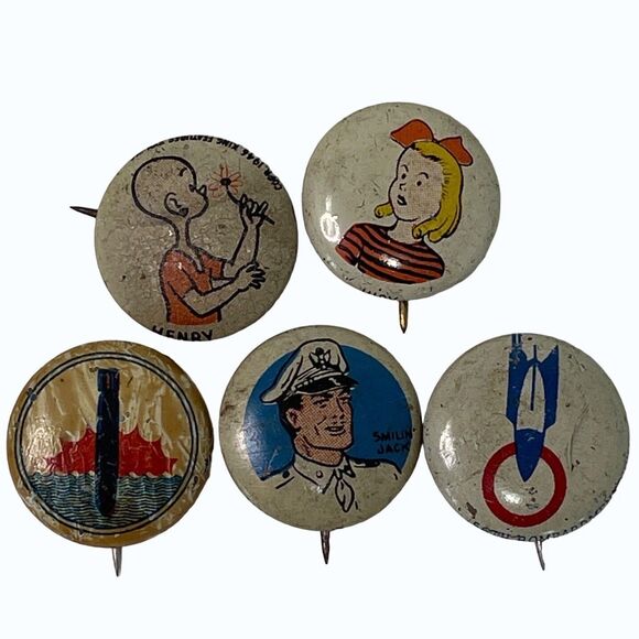 John Lennon Batman Lassie Political Pinback Stickpin Memorabilia Collection - Picture 11 of 16